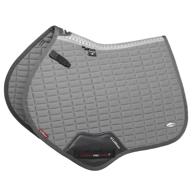 LeMieux Self-Cooling Close Contact Saddle Pad - Polar Grey