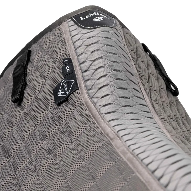 LeMieux Self-Cooling Close Contact Saddle Pad - Polar Grey-1