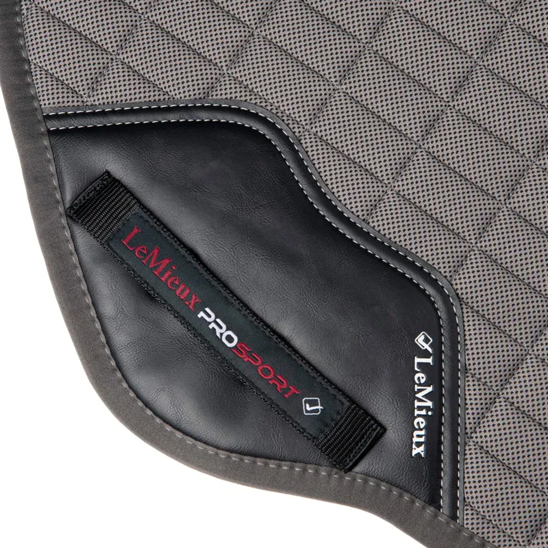 LeMieux Self-Cooling Close Contact Saddle Pad - Polar Grey-3