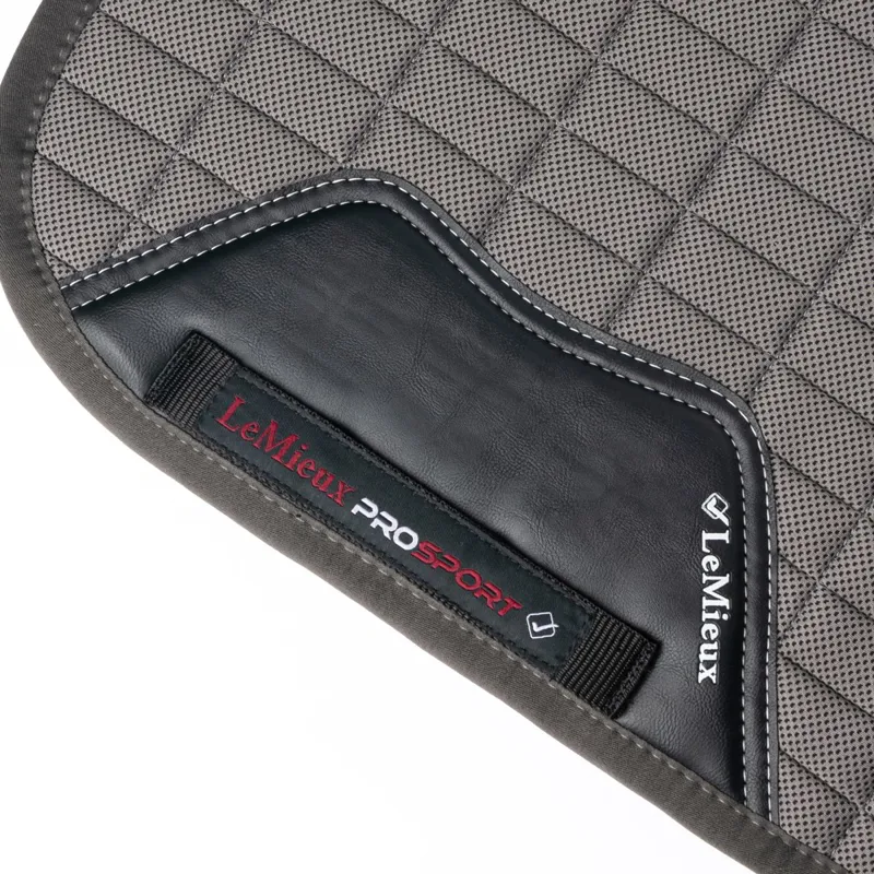 LeMieux Self-Cooling Dressage Saddle Pad - Polar Grey-1