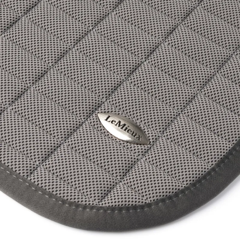 LeMieux Self-Cooling Dressage Saddle Pad - Polar Grey-2