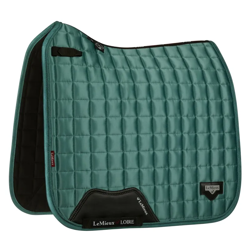 LeMieux Loire Classic Satin Dressage Pad - Sage-1