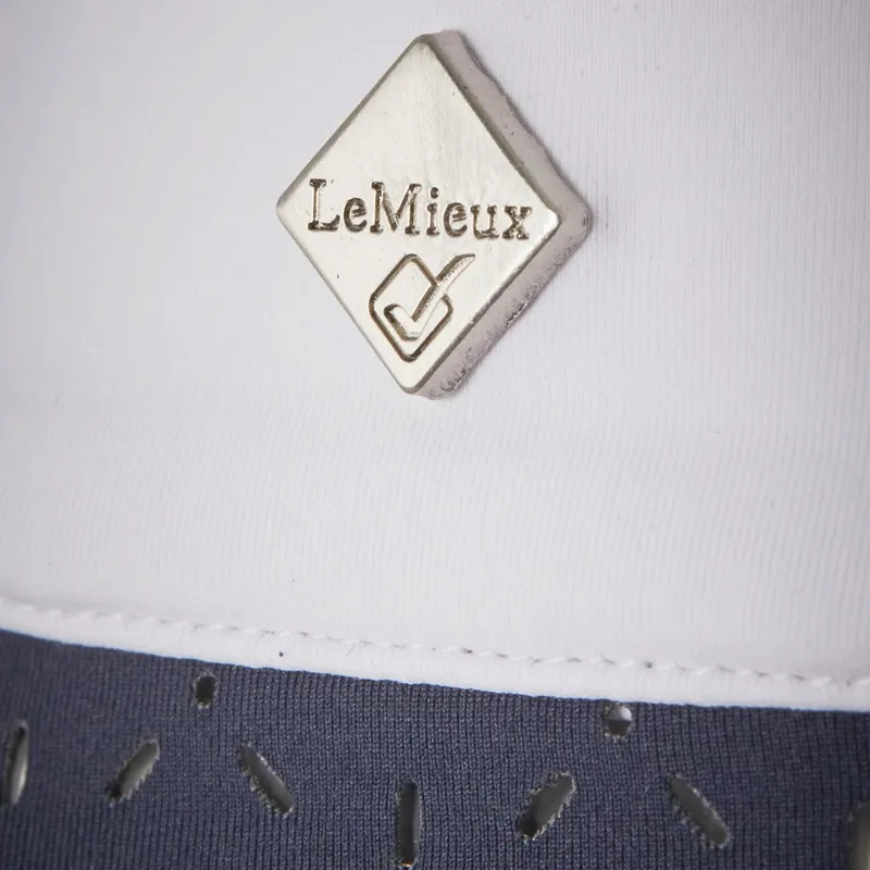LeMieux Olivia Short Sleeve Womens Show Shirt - Navy-2