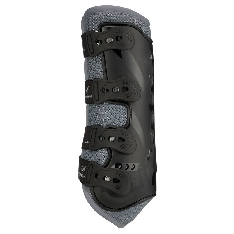 LeMieux Ultra Mesh Snug Front Boots - Grey-1