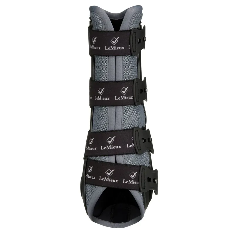 LeMieux Ultra Mesh Snug Front Boots - Grey-3