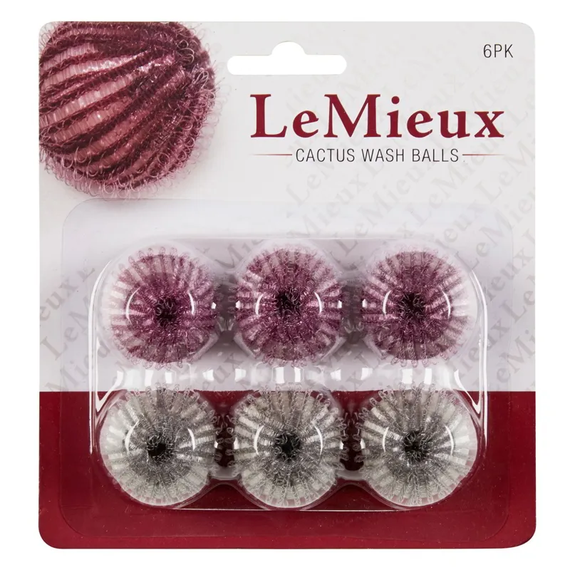 LeMieux Cactus Wash Balls 6 Pack-1