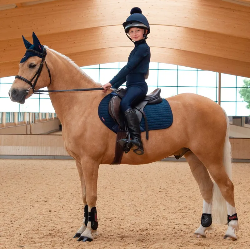 LeMieux Young Rider Junior Base Layer - Indigo-4