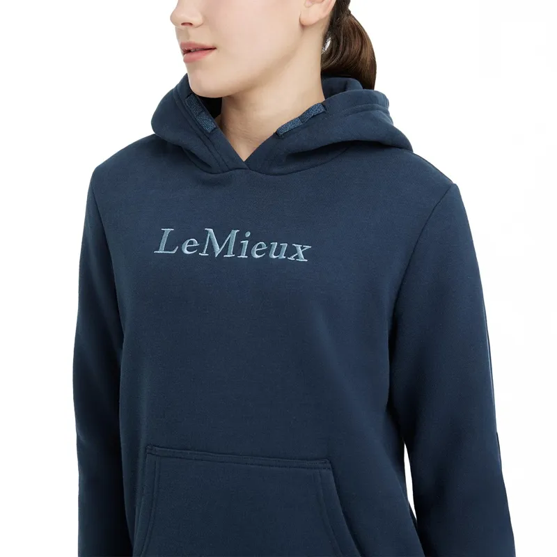 LeMieux Classique Young Rider Hoodie - Navy-4