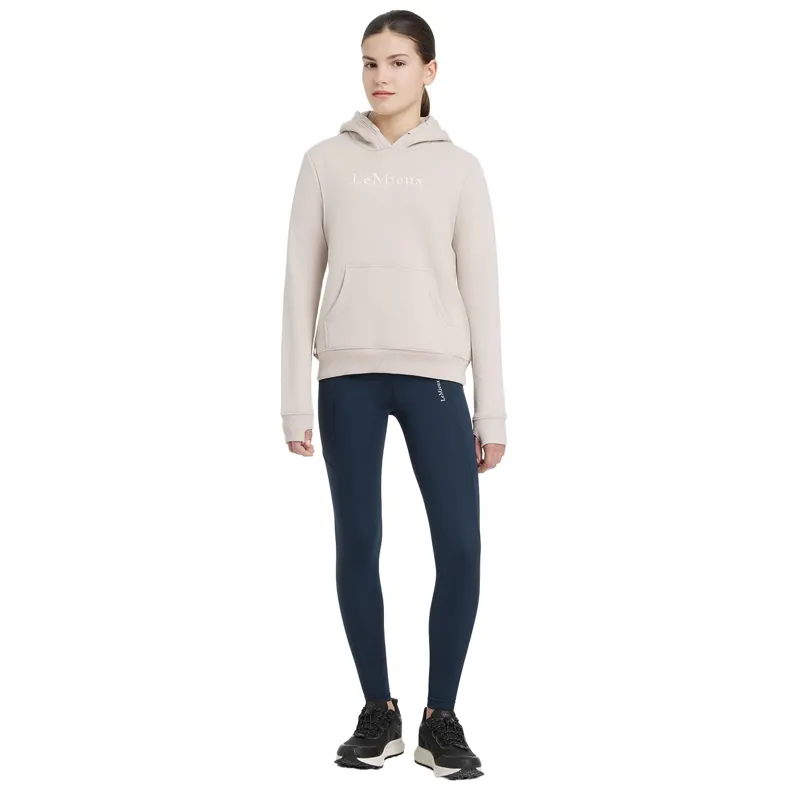LeMieux Classique Young Rider Hoodie - Stone-3