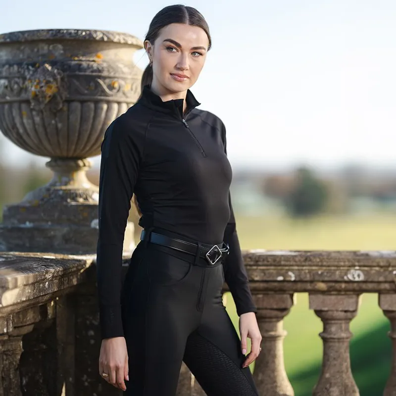 LeMieux Carmine Womens Base Layer - Black-3