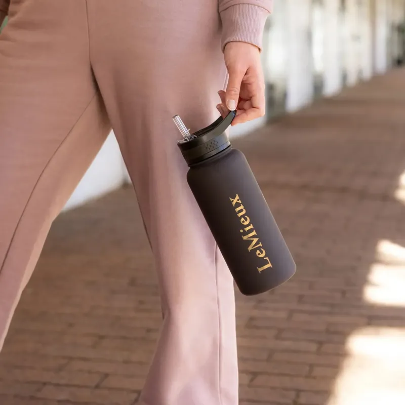 LeMieux 0.9L Water Bottle - Cocoa-3