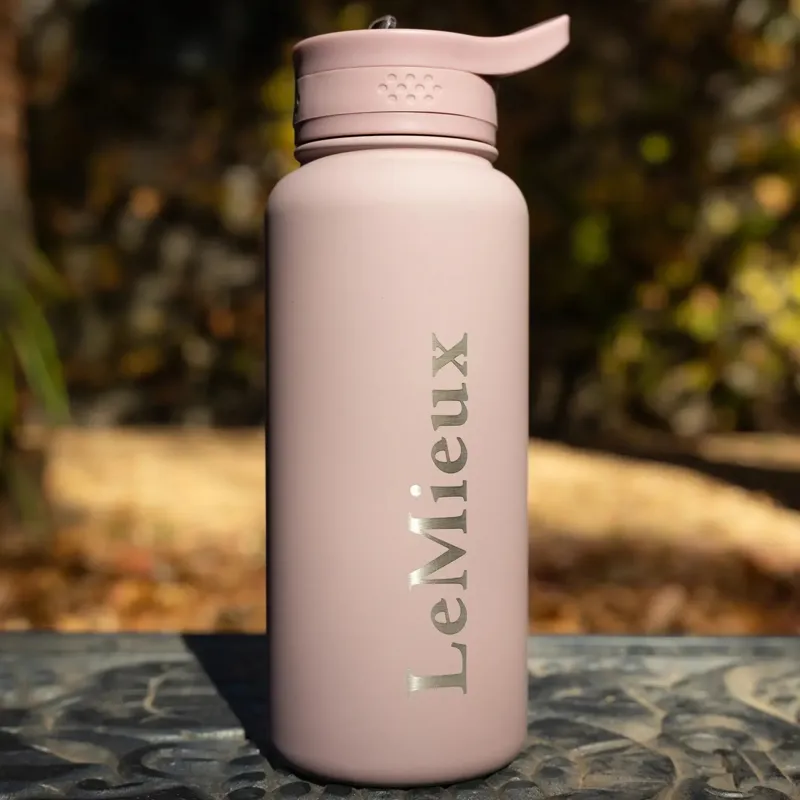 LeMieux 0.9L Water Bottle - Wild Rose-1