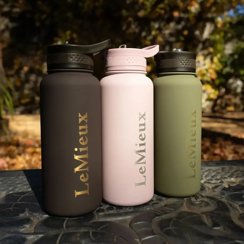 LeMieux 0.9L Water Bottle - Willow Green-1