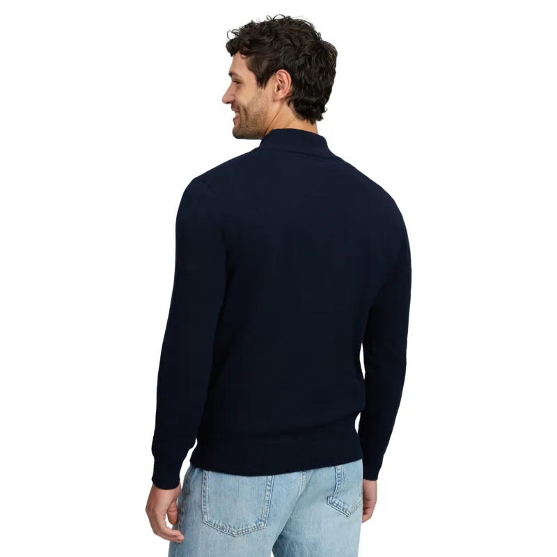 LeMieux Men's Quarter Zip Knit Sweatshirt - Navy-1