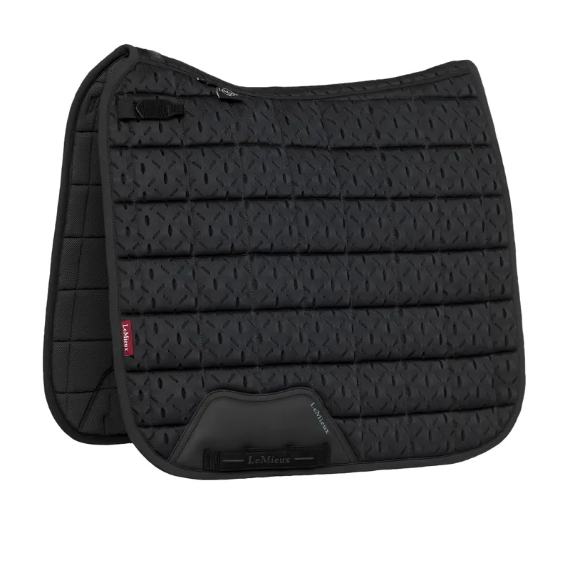 LeMieux 3D Mesh Self-Cool Dressage Saddle Pad - Black