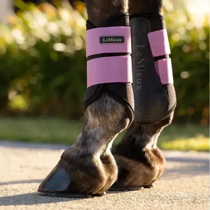 LeMieux Air-Tek Grafter Brush Boots - Mallow-1