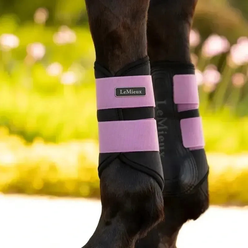 LeMieux Air-Tek Grafter Brush Boots - Mallow-4