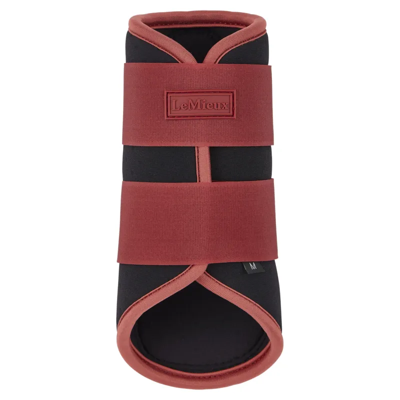 LeMieux Air-Tek Grafter Brushing Boots - Russet-2