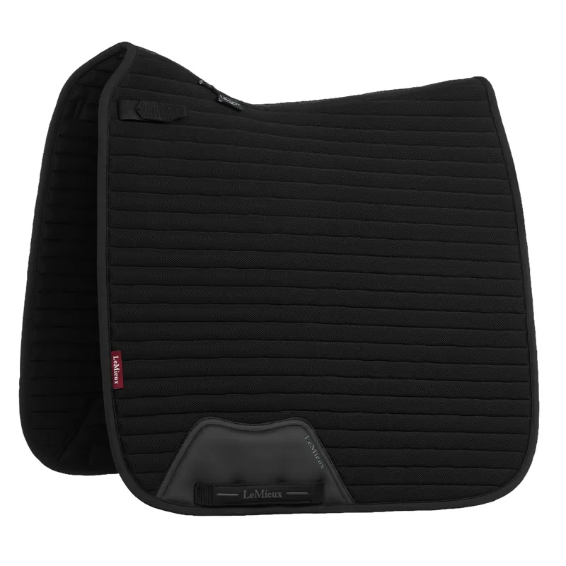 LeMieux Air-Tek Mesh Dressage Saddle Pad - Black