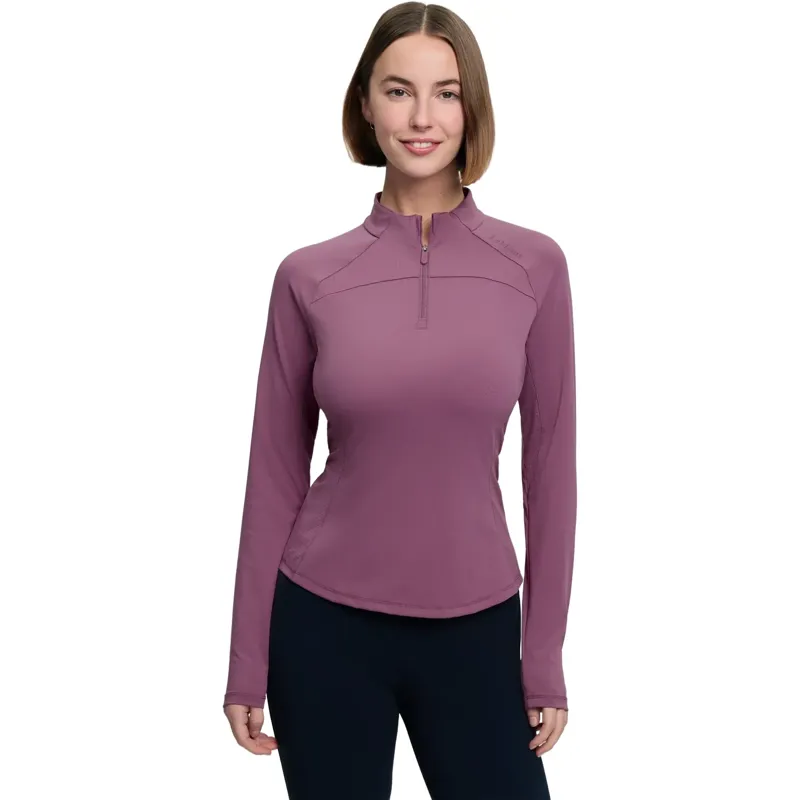 LeMieux Airflow Women's Long Sleeve Base Layer - Mallow-1