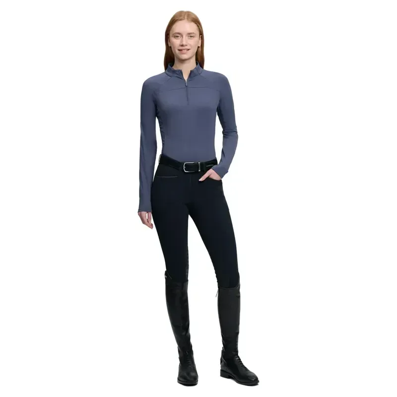 LeMieux Airflow Women's Long Sleeve Base Layer - Shadow-2