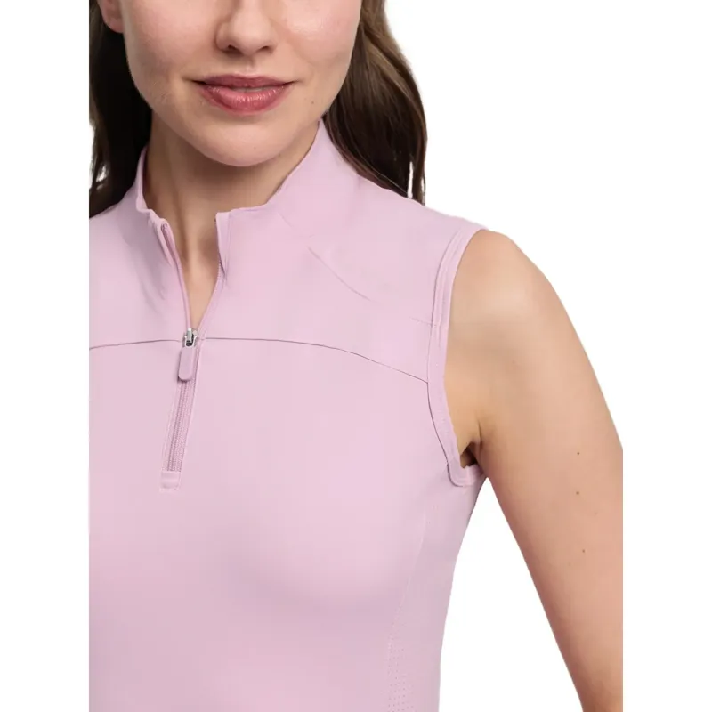 LeMieux Airflow Womens Sleeveless Base Layer - Fondant-6