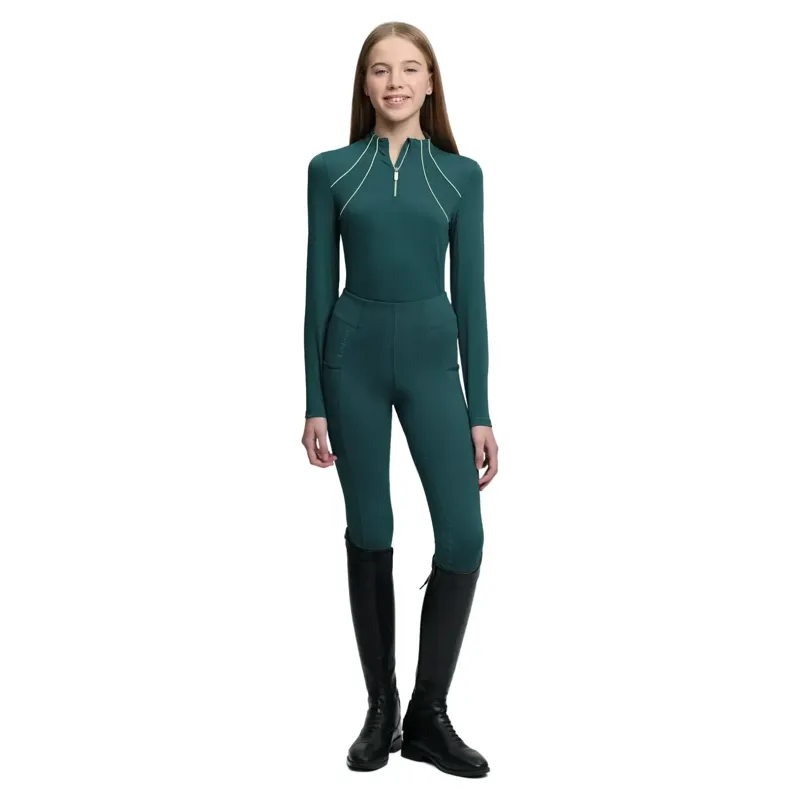 LeMieux Airflow Young Rider Base Layer - Jungle-5