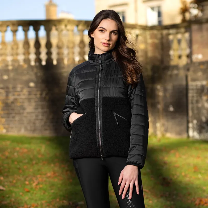 LeMieux Alissa Hybrid Fleece Women's Jacket - Black-4