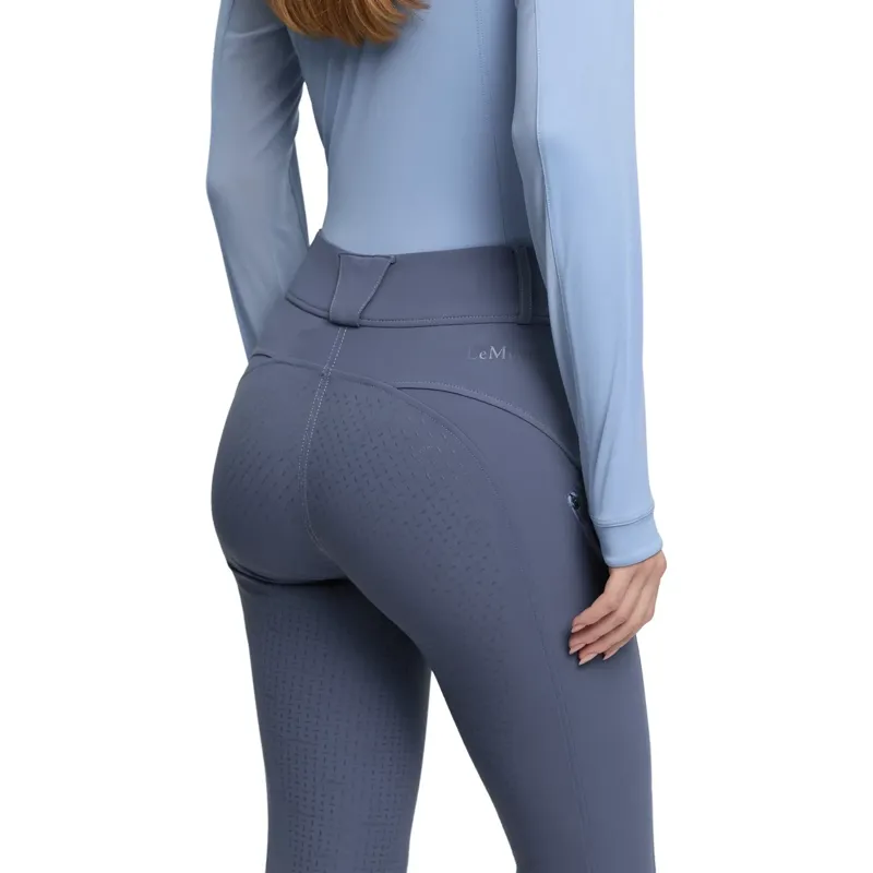 LeMieux Amy Full Grip Womens Bregging Riding Tights - Shadow-3