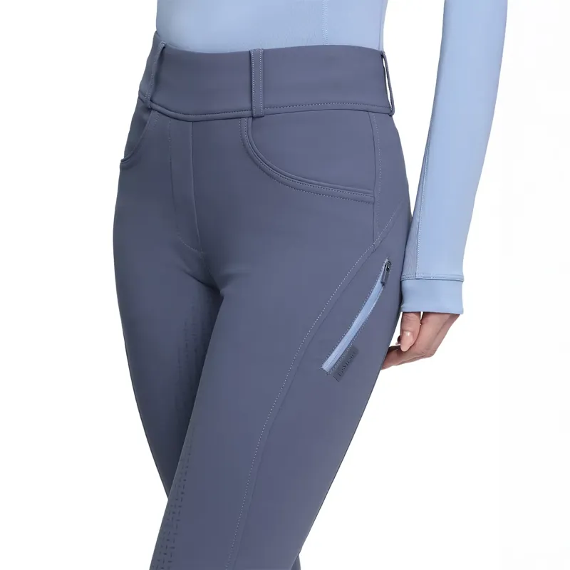 LeMieux Amy Full Grip Womens Bregging Riding Tights - Shadow-5