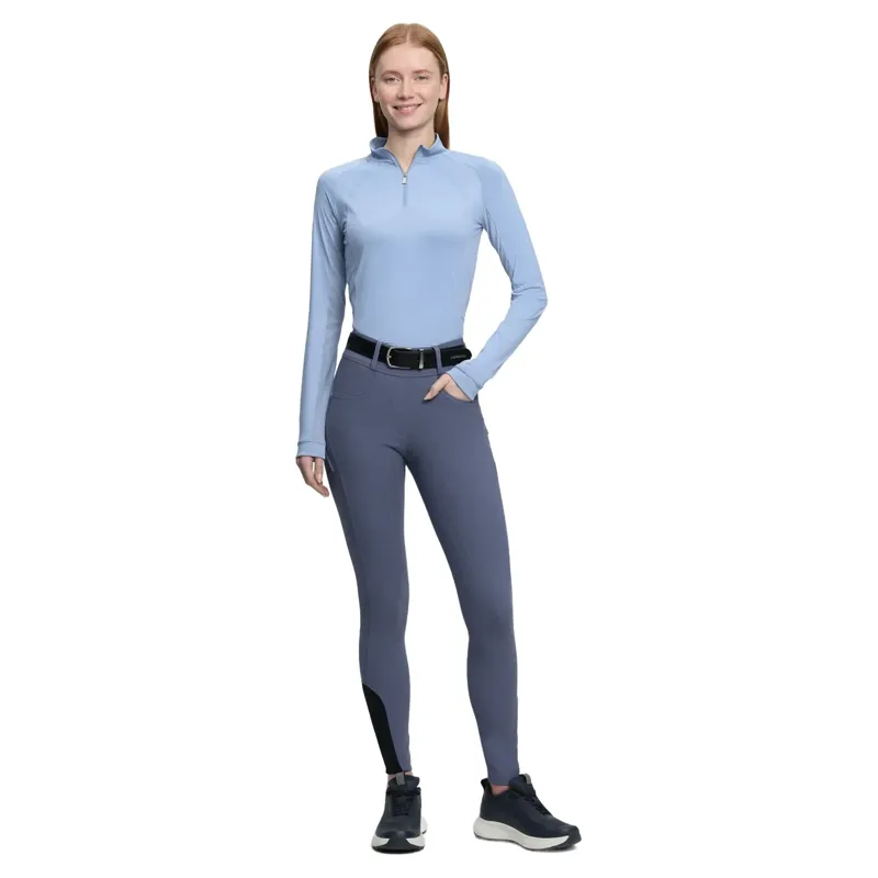 LeMieux Amy Full Grip Womens Bregging Riding Tights - Shadow-6