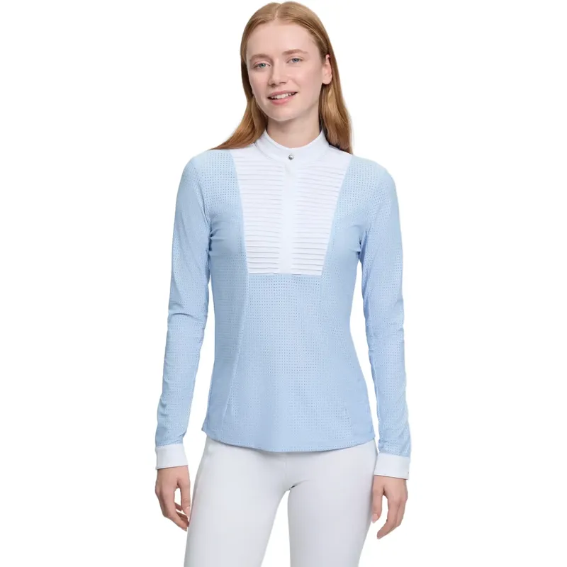 LeMieux Arielle Women's Long Sleeve Show Shirt - Mist