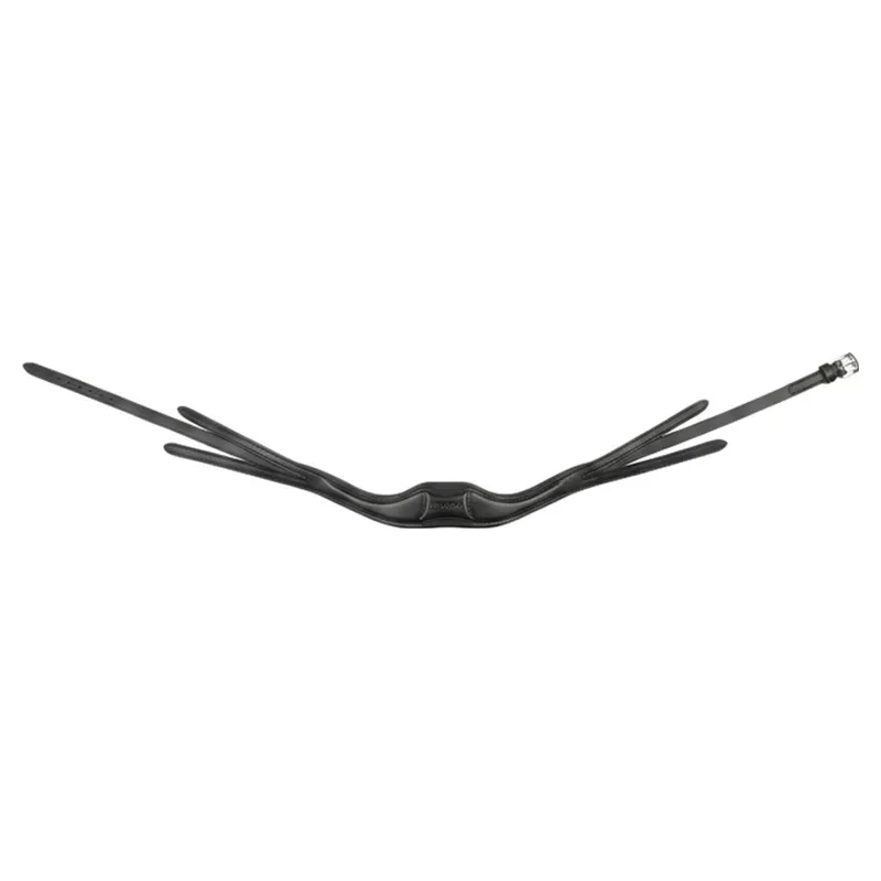 LeMieux Arika Anatomic Dressage Crownpiece - Black/Silver