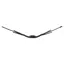 LeMieux Arika Anatomic Dressage Crownpiece - Brown/Silver