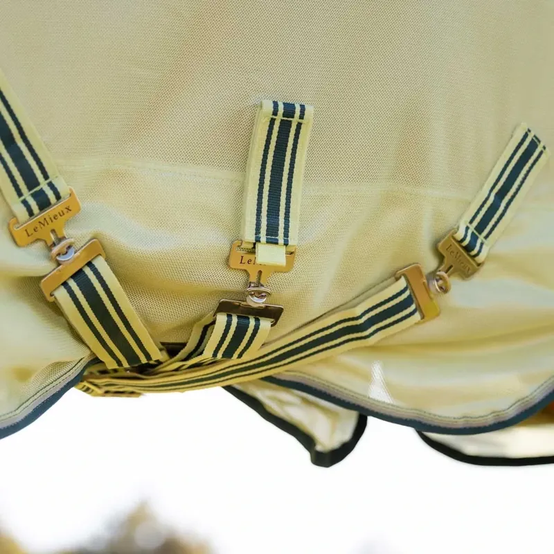 LeMieux Arika Armour-Tek Detachable Neck Fly Sheet - Macaron-2