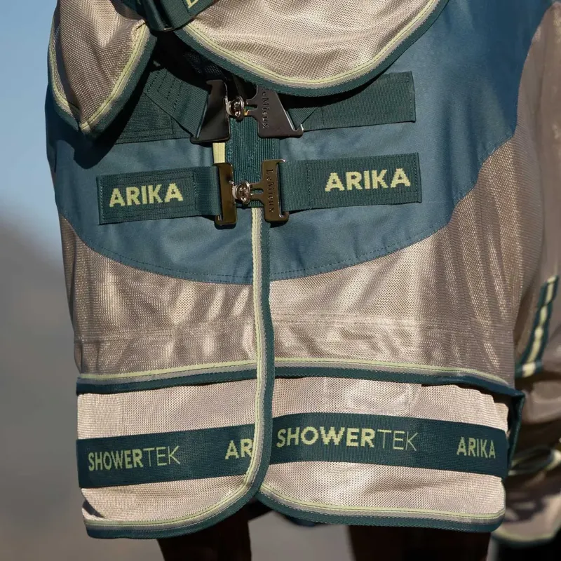 LeMieux Arika Camo Shower-Tek Waterproof Fly Sheet - Jungle-1