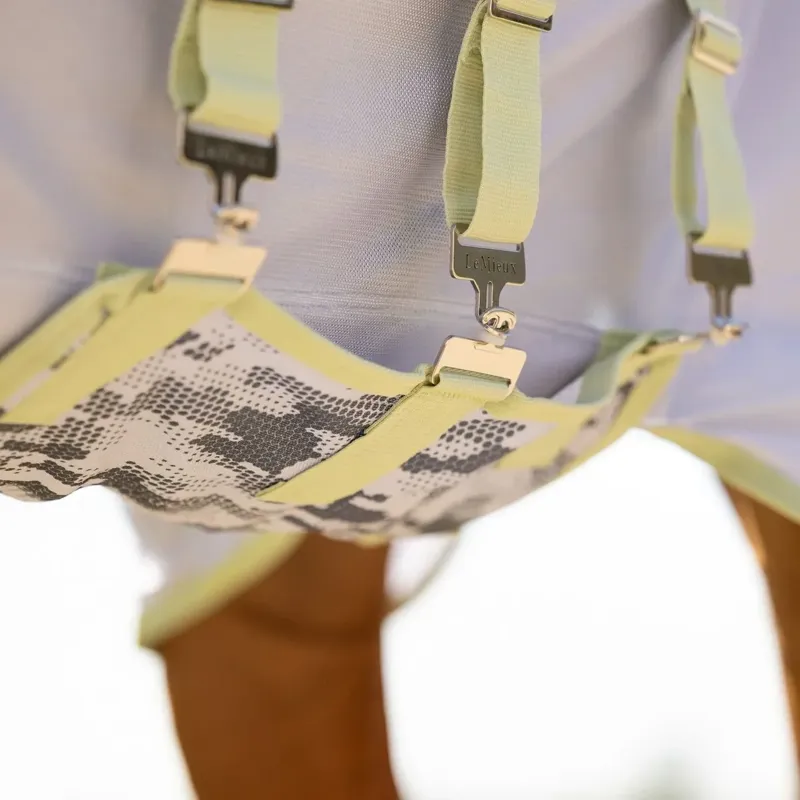 LeMieux Arika Camo-Tek Combo Neck Fly Sheet - Macaron-3
