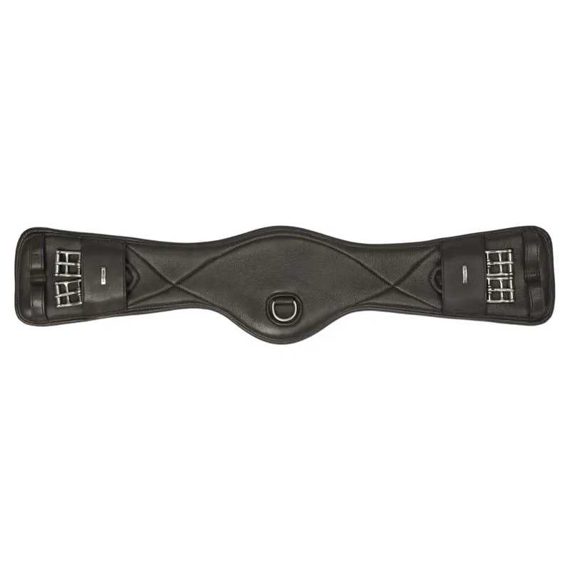 LeMieux Arika Contoured Dressage Girth - Brown-2