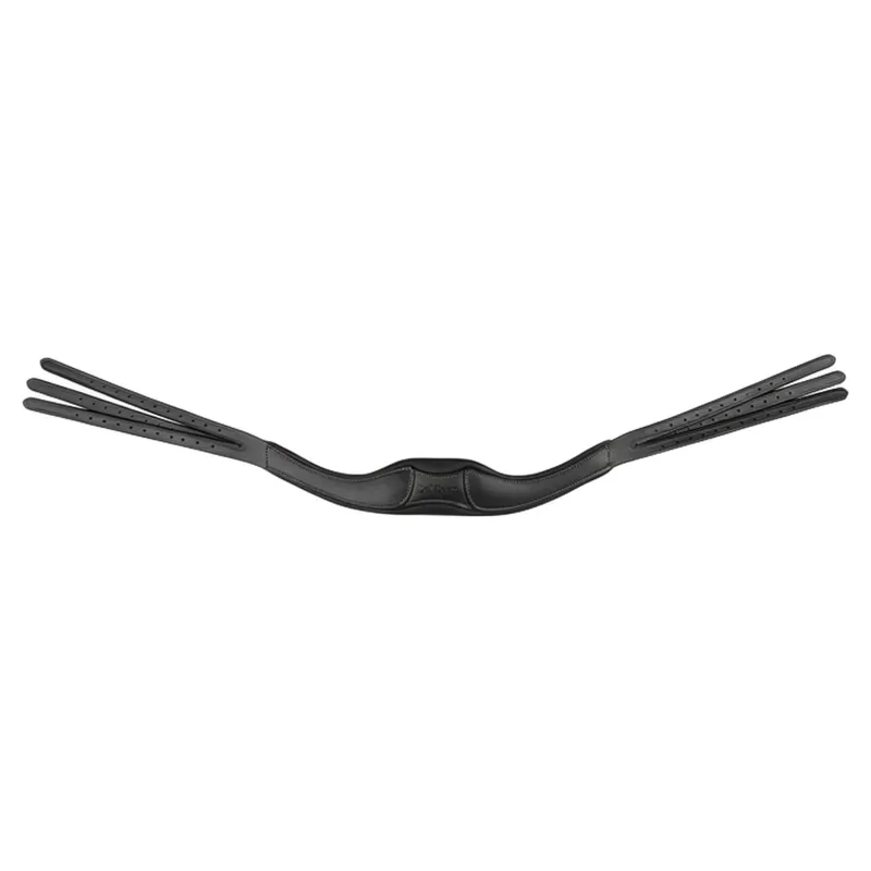LeMieux Arika Contrast Anatomic Headpiece - Black/Silver