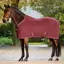 LeMieux Arika Monogram Fleece Cooler - Burgundy