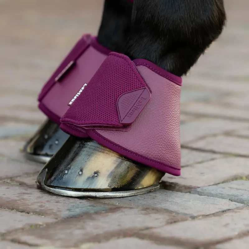 LeMieux Arika Bell Boots - Blackberry-1
