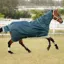 LeMieux Arika Ripstop 600D 50g Detachable Neck Turnout Blanket-Jungle
