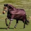 LeMieux Arika Ripstop 600D 100g Detachable Neck Turnout Blanket - Bramble