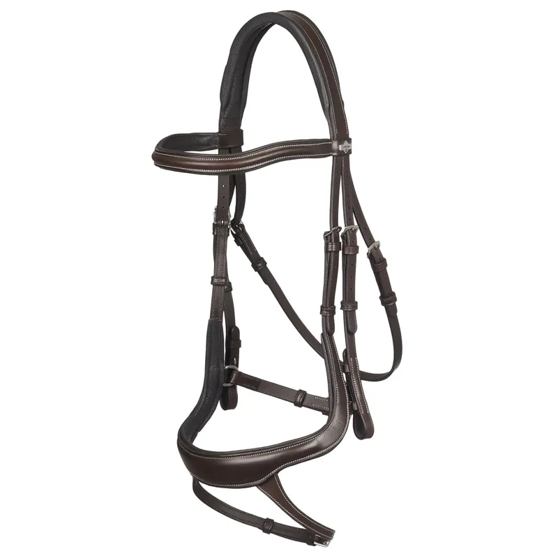 LeMieux Arika Split Noseband Bridle - Brown