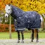 LeMieux Arika Star Detachable Neck 100g Turnout Blanket - Navy