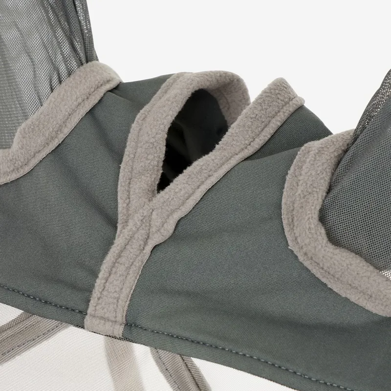LeMieux ArmourShield Pro Half Fly Mask-Gray-3
