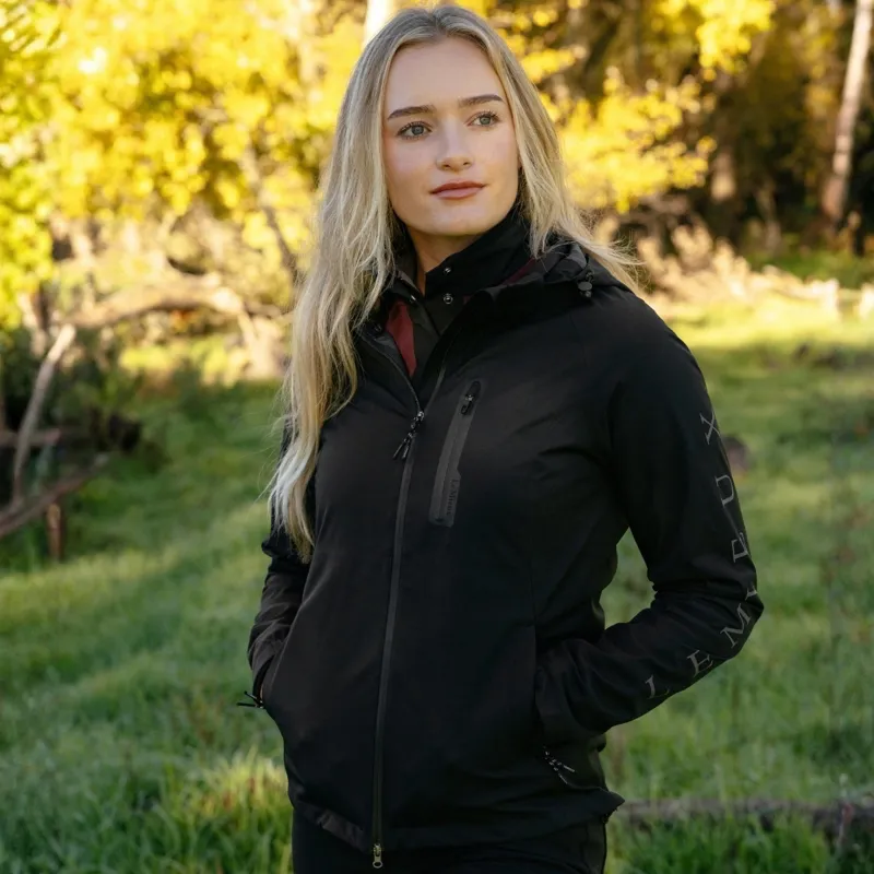LeMieux Athena Women's Waterproof Lightweight Jacket - Black-2
