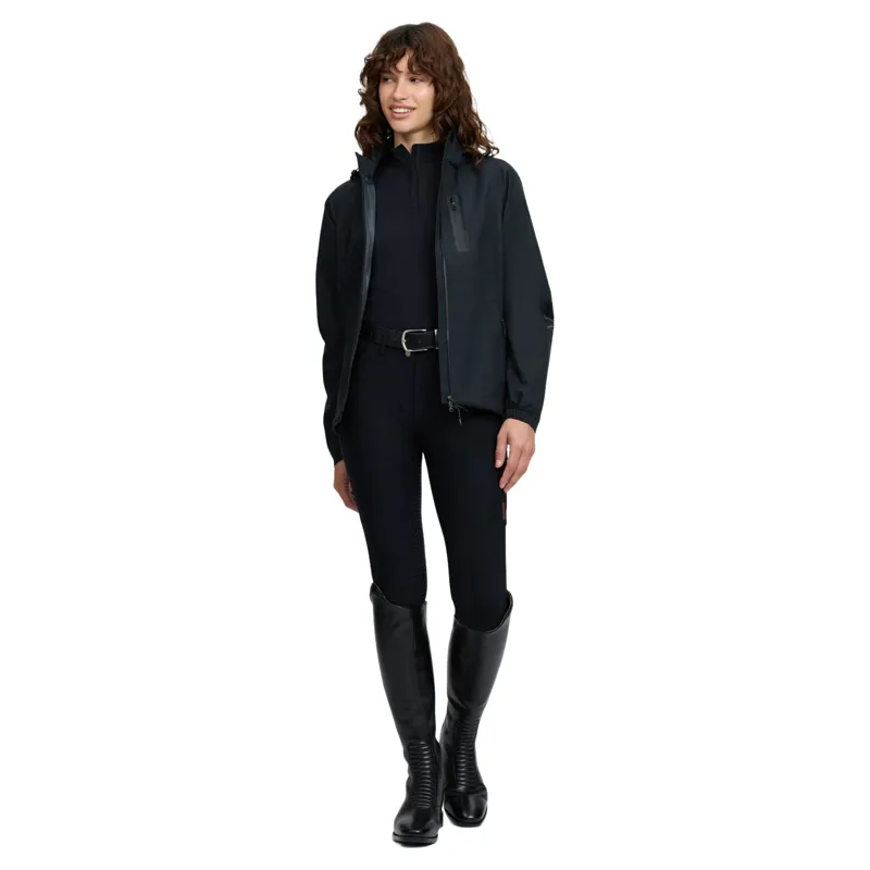 LeMieux Athena Women's Waterproof Lightweight Jacket - Black-6