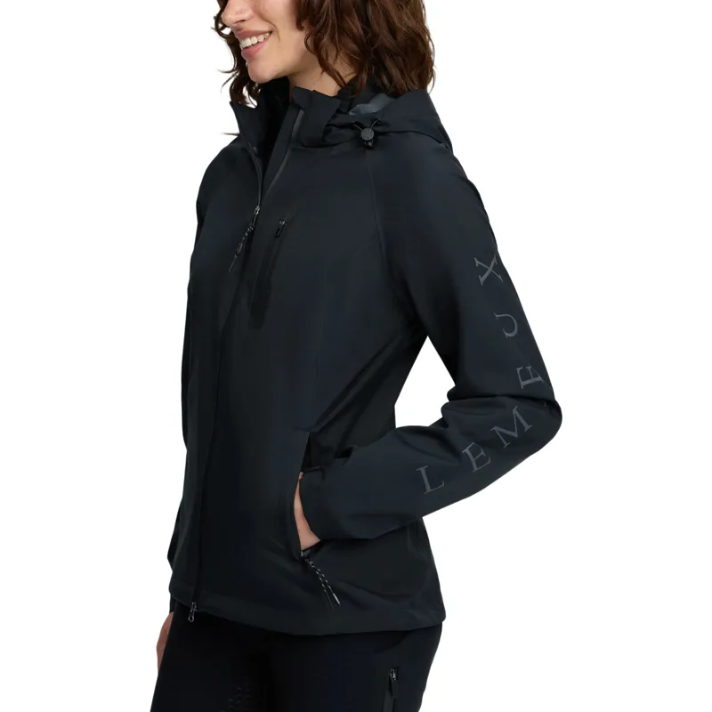 LeMieux Athena Women's Waterproof Lightweight Jacket - Black-3
