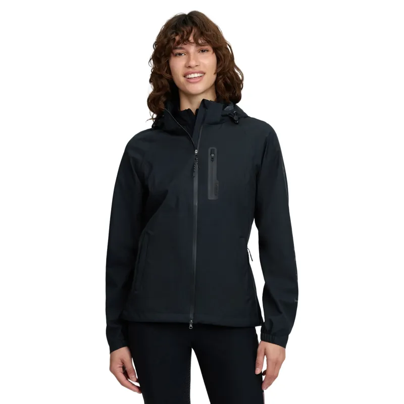 LeMieux Athena Women's Waterproof Lightweight Jacket - Black